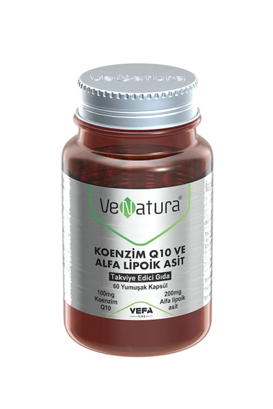Venatura Koenzim Q10 Ve Alfa Lipoik Asit 60 Kapsül ürün görseli