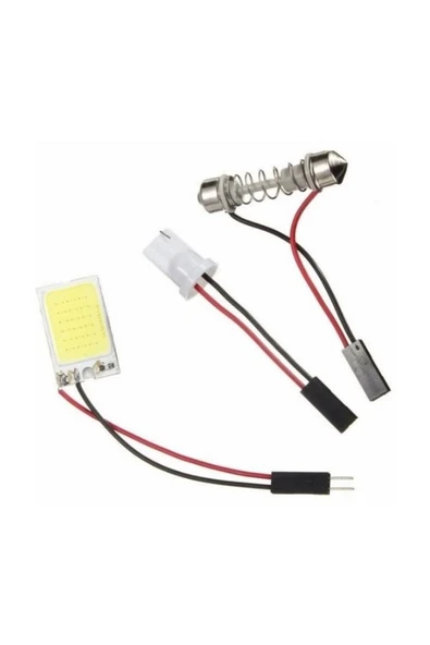Oto Led Aydınlatma Unıversal Led Panel T10 Sofit Küçük Boy