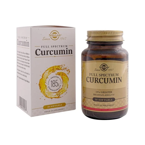 Solgar Curcumin 30 Kapsül ürün görseli