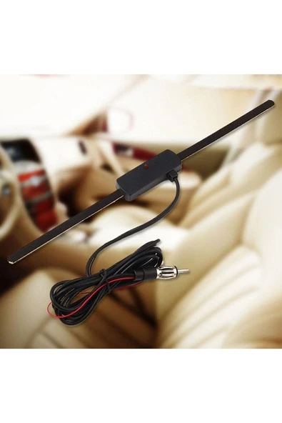 Elektronik Cam Içi Cama Yapışan Anten 12 Volt Üniversal
