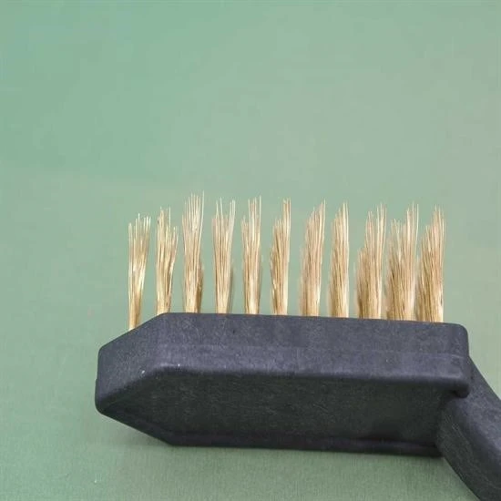 Metal Tel Fırça Plastik Saplı Pas Kir Sökme Temizleme Fırçası - 3