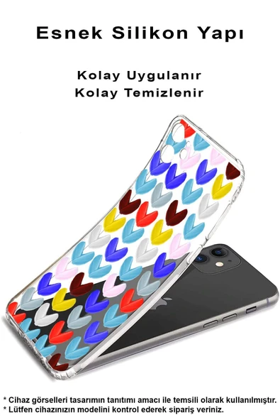PrintiFy  Galaxy A56 ile Uyumlu Water Color 1  Kamera Korumalı Şeffaf  Kılıf - Resim 3