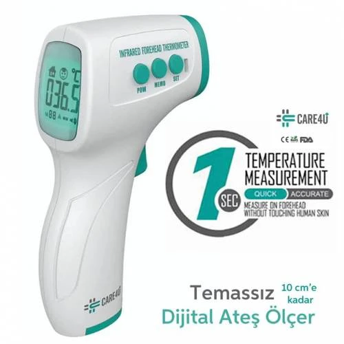 CARE4U ZLK-IRT101 Temassız Djital Ateş Ölçer