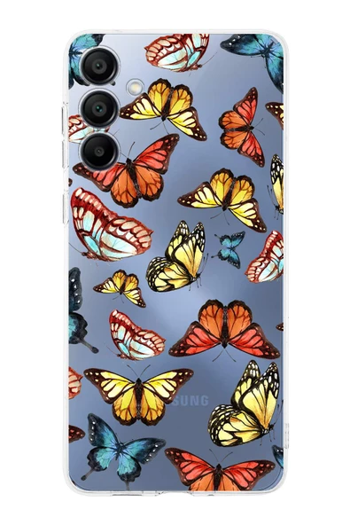 PrintiFy  Samsung Galaxy  A16 ile Uyumlu Water Color 2  Kamera Korumalı Şeffaf  Kılıf ürün görseli 1