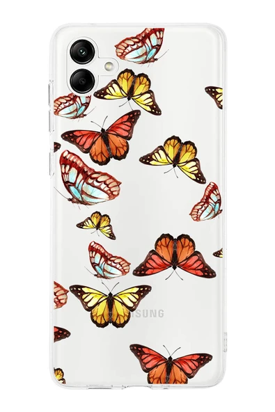 PrintiFy  Samsung Galaxy A36 ile Uyumlu 1mm Slim Fit Water Color 2 Baskılı Şeffaf  Kılıf ürün görseli 1