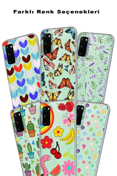 PrintiFy  Galaxy A36 ile Uyumlu 1mm Slim Fit Water Color 5 Baskılı Şeffaf  Kılıf - Resim 4