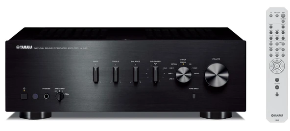 Yamaha A-S301 Stereo Amplifier / Siyah - 3