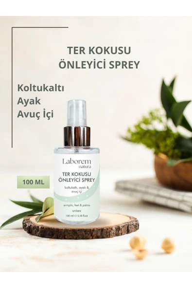 laborem Natura Koltuk Altı-ayak-avuç Içi Ter Kokusu Önleyici Sprey, Antiperspirant Sprey