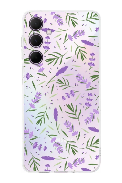 PrintiFy  Samsung Galaxy A36 ile Uyumlu Water Color 3  Kamera Korumalı Şeffaf  Kılıf ürün görseli 1