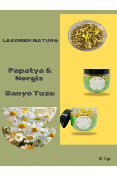 laborem natura Papatya & Nergis Banyo Tuzu 500 gram