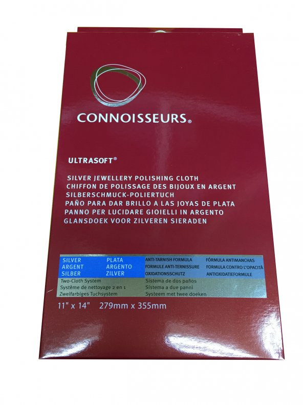 Connoisseurs Gümüş Parlatma Bezi Çift Katlı - 2