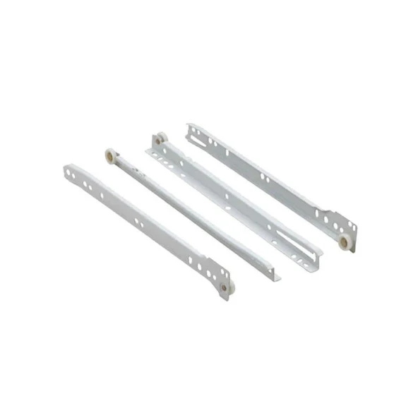 Samet 450MM Beyaz Bantlı Çekmece Rayı 1 Takım - 2