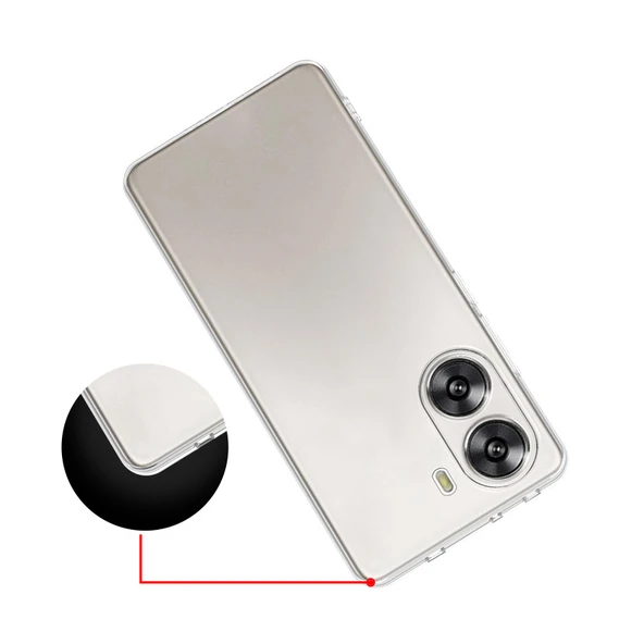Xiaomi Poco X7 Pro Kılıf Şeffaf Silikon Hibrit Case Kapak - 3