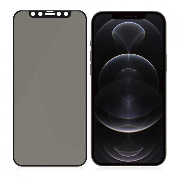 iPhone 12 / 12 Pro Hayalet Privacy Gizli Seramik Mat Ekran Koruyucu - 2