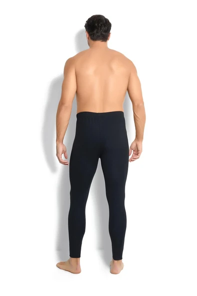 Jiber Erkek Likralı Termal İçlik Tayt Alt - 4