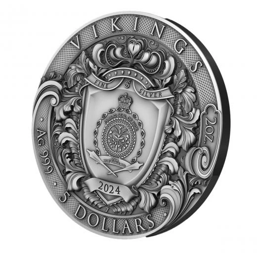 AgaKulche Vikings Gümüş Sikke Coin - 6