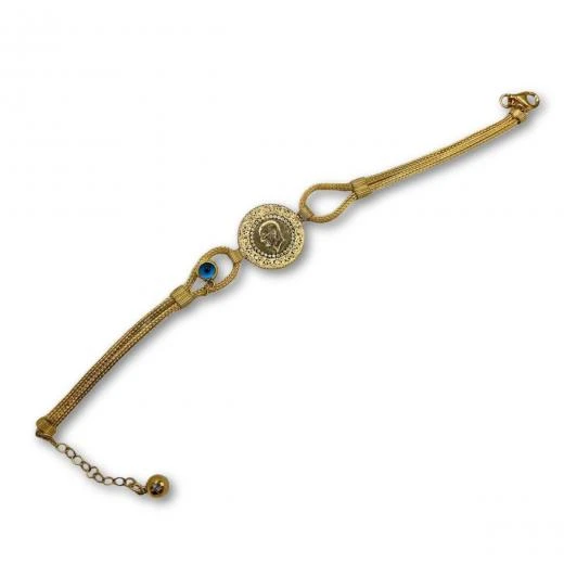 AgaKulche Kağza Çeyrek Altın Bileklik