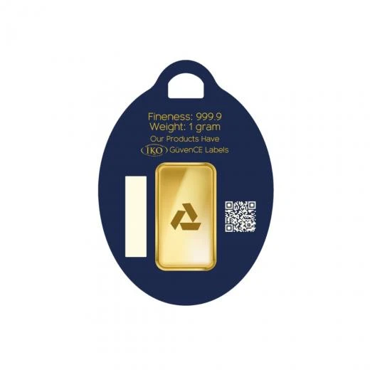 AgaKulche 1 gr 24 Ayar 999.9 Külçe Altın - 5