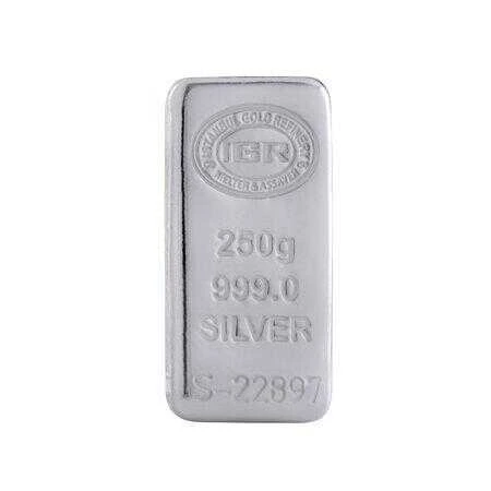 AgaKulche 250 gr 999.0 Külçe Gümüş