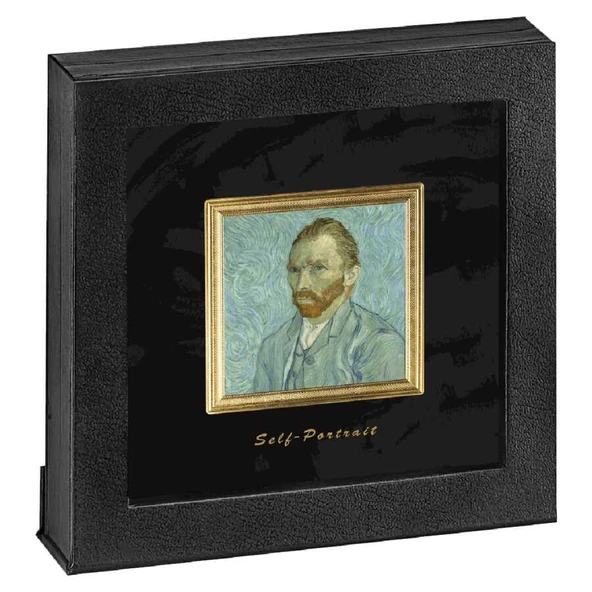 AgaKulche Vincent van Gogh Otoportre Gümüş Sikke Coin - 4