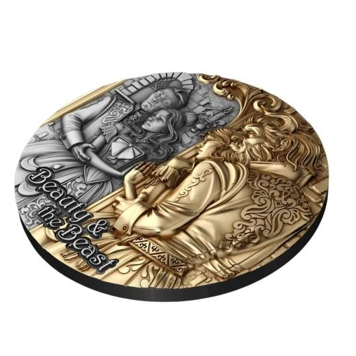 AgaKulche Güzel ve Çirkin Gümüş Sikke Coin - Resim 5