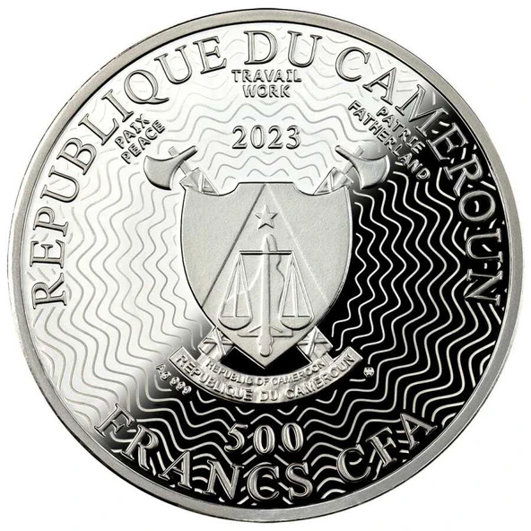AgaKulche Burçlar Serisi Oğlak Gümüş Sikke Coin - 2