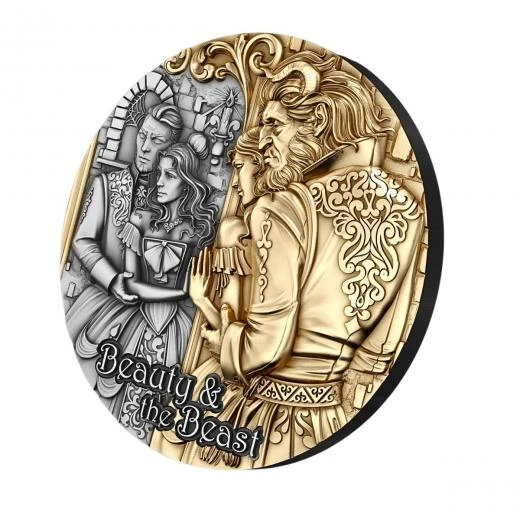 AgaKulche Güzel ve Çirkin Gümüş Sikke Coin - Resim 2