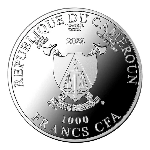 AgaKulche Gaudi'nin Renkli Dünyası Gümüş Sikke Coin - 2