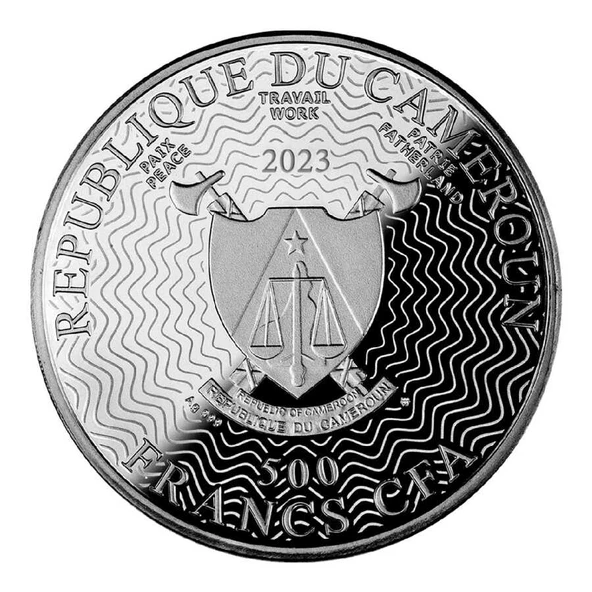 AgaKulche Japon Balığı Gümüş Sikke Coin - 2