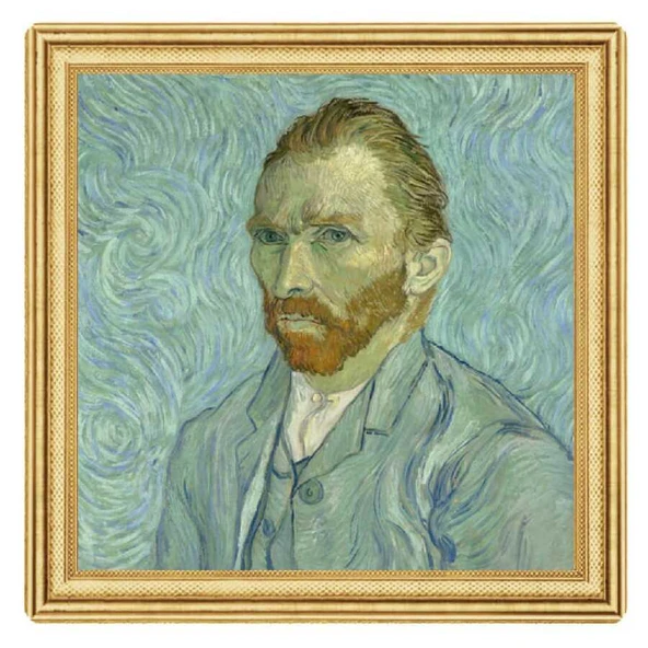 AgaKulche Vincent van Gogh Otoportre Gümüş Sikke Coin