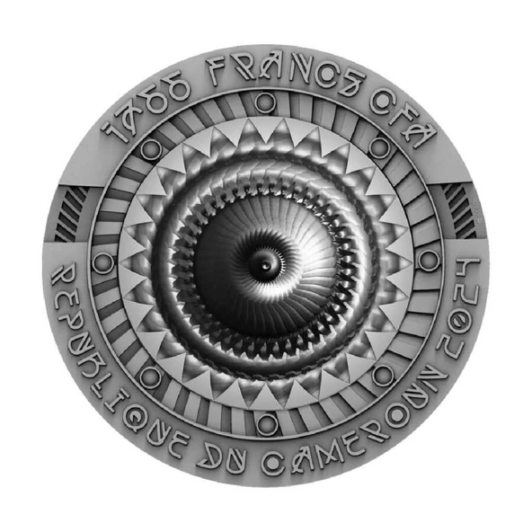 AgaKulche Mıknatıslı Uçan UFO Gümüş Sikke Coin - 2