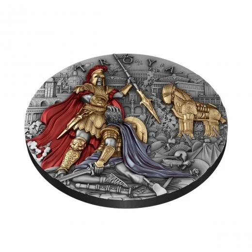AgaKulche Troya Gümüş Sikke Coin - 5