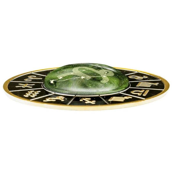 AgaKulche Burçlar Serisi Oğlak Gümüş Sikke Coin - 4