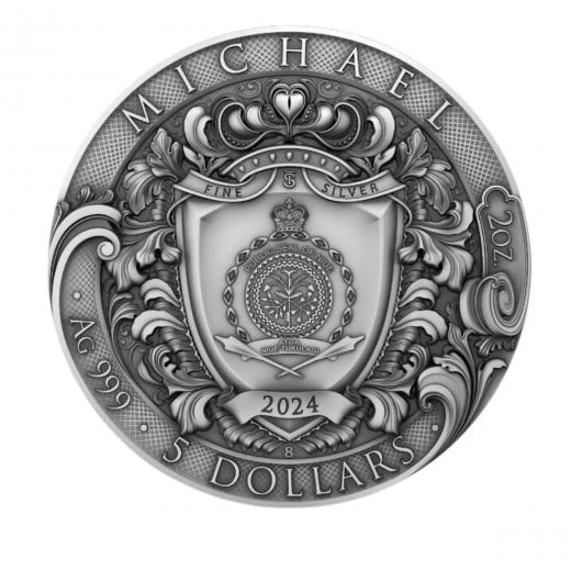 AgaKulche Michael Melek Gümüş Sikke Coin - 2