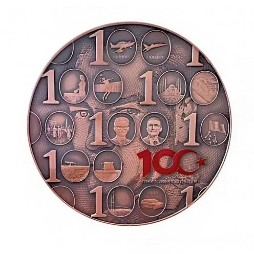 AgaKulche Türkiye Yüzyılı Bronz Sikke Coin