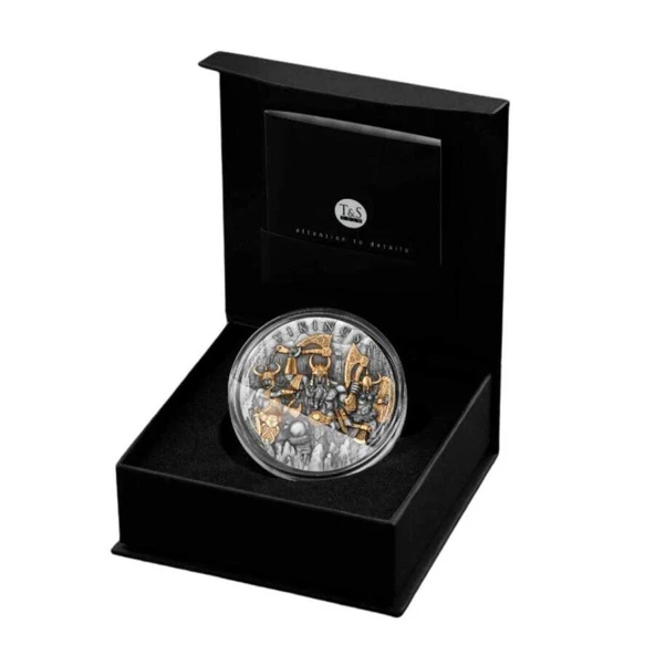 AgaKulche Vikings Gümüş Sikke Coin - 5