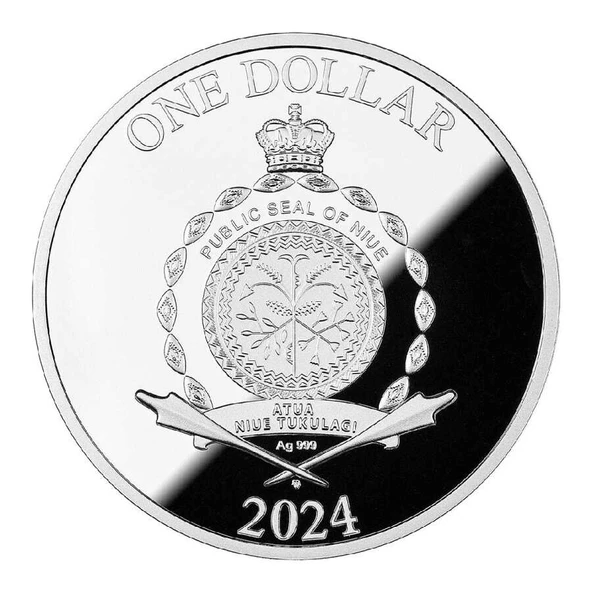 AgaKulche Renkli Baykuş Gümüş Sikke Coin - 2