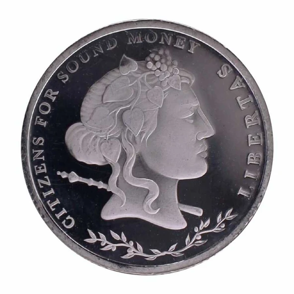 AgaKulche Özgür Libertas 2022 Gümüş Sikke Coin - 2