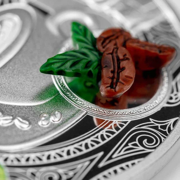 AgaKulche Kahve Molası Gümüş Sikke Coin - 4