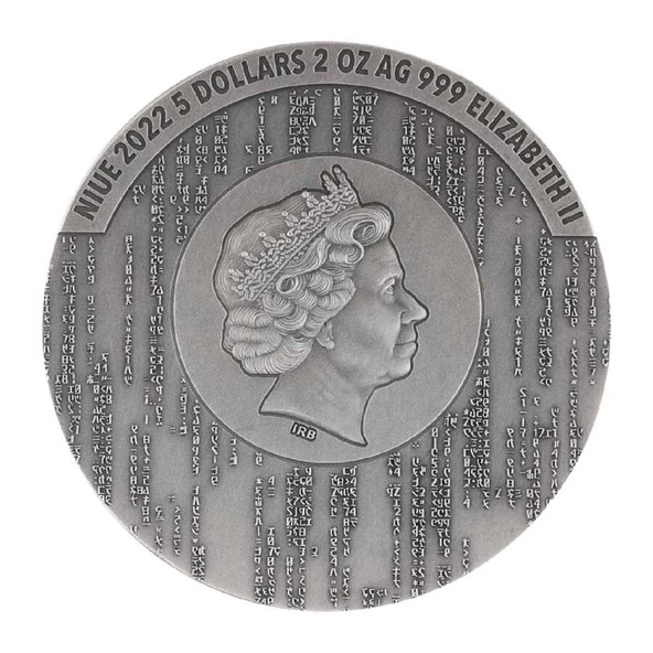 AgaKulche The Matrix Gümüş Sikke Coin - 2