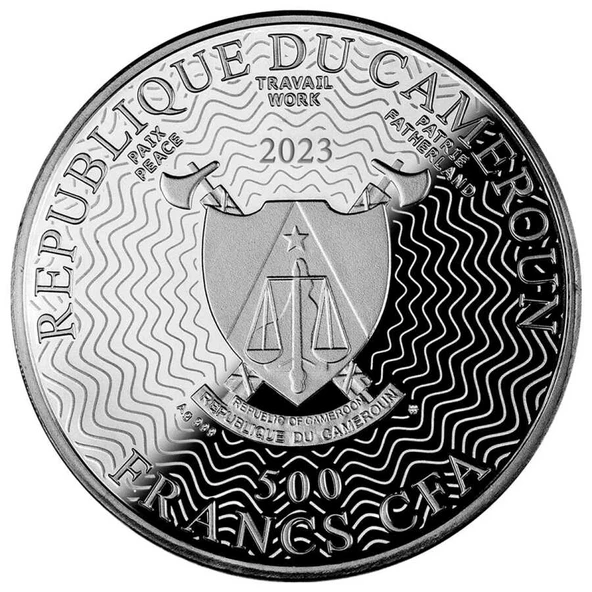 AgaKulche Biedronka Uğurböceği Gümüş Sikke Coin - 2