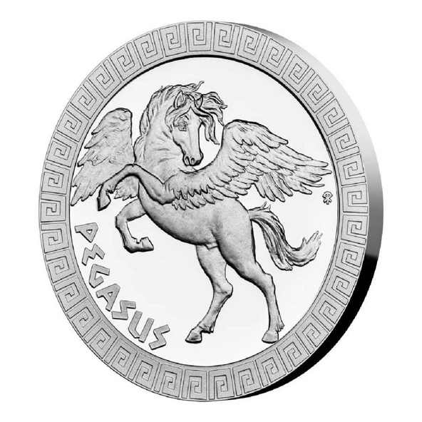 AgaKulche Pegasus Gümüş Sikke Coin - 2
