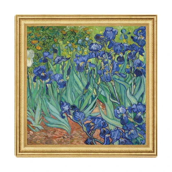 AgaKulche Irises Vincent Van Gogh 170. Anniversary 2023 2 Ons Gümüş Sikke Coin