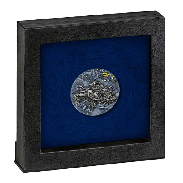 AgaKulche Hesperides Bahçesi Gümüş Sikke Coin - 3