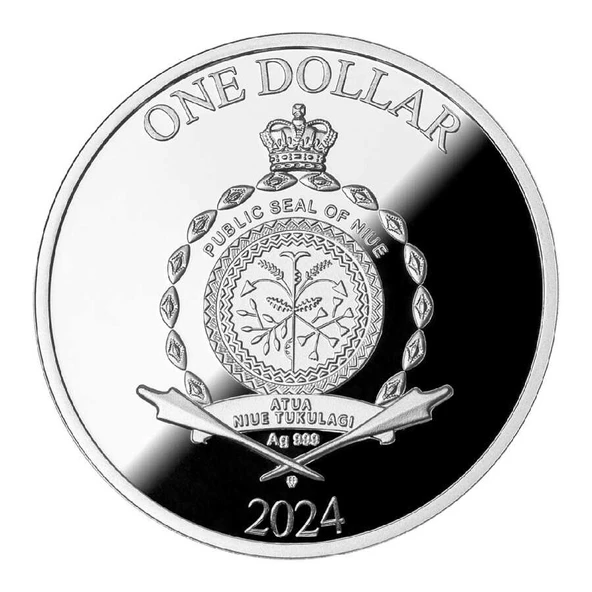 AgaKulche Theseus Kralı Gümüş Sikke Coin - 2