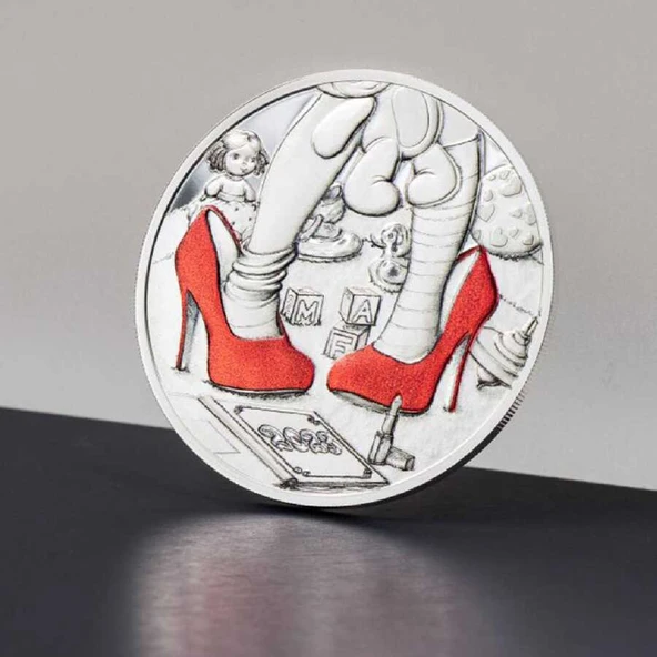 AgaKulche Annesinin Kızı Gümüş Sikke Coin - 3