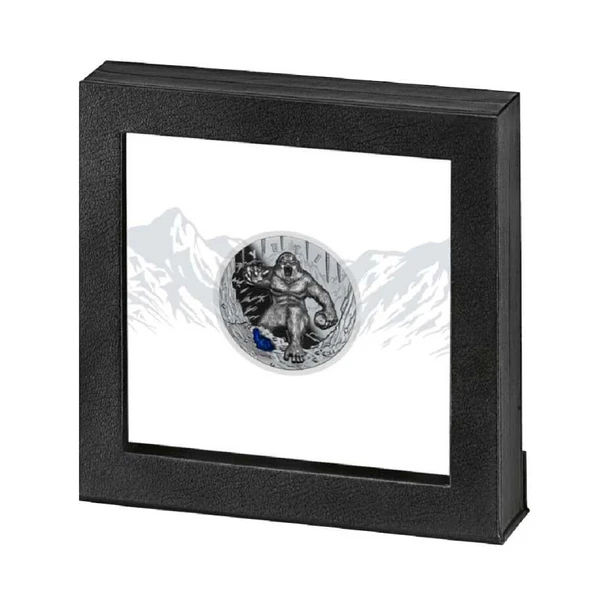 AgaKulche Yeti Gümüş Sikke Coin - 3