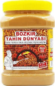 Kalaycıoğlu Bozkır Tahini (Çifte Kavrulmuş-Esmer Tahin) 935gr Pet Kavanoz