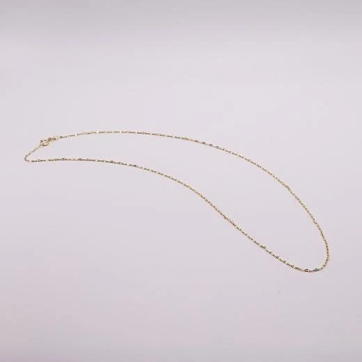 AgaKulche Çekiçli 14 Ayar Altın Zincir - 4