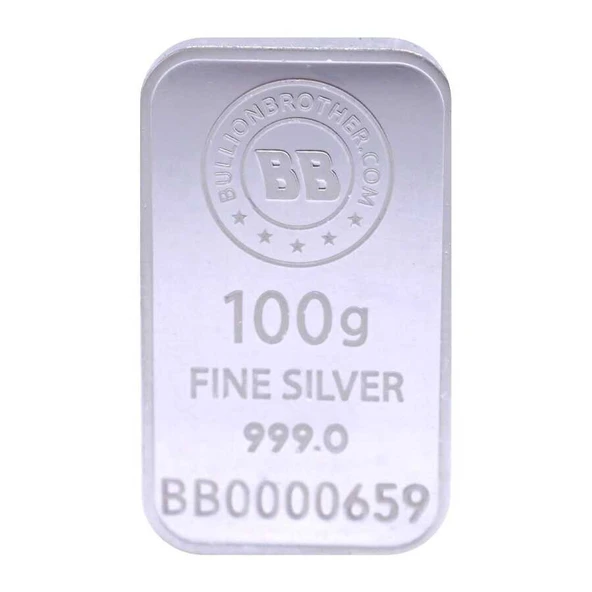 AgaKulche Bb Rocket 100 gr Külçe Gümüş